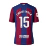 Conjunto (Camiseta+Pantalón Corto) FC Barcelona Christensen 15 Primera Equipación 23-24 - Niño